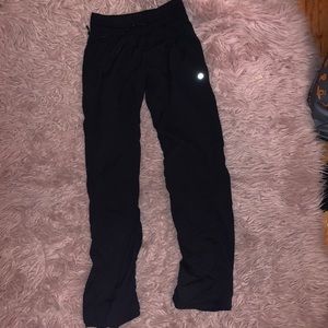 Black lulu lemon studio pants size 2